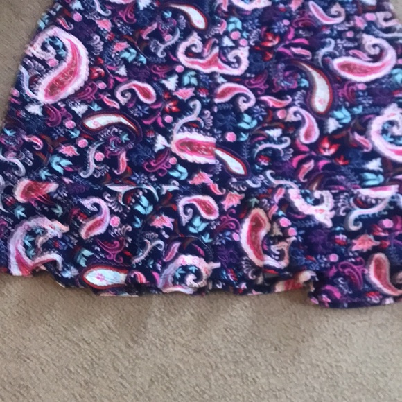 🌸NEW🌸 Talbots Petite Paisley Peplum Dress - Picture 13 of 16